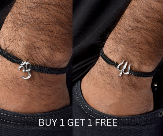 BUY om bracelet GET Trishul Bracelet FREE